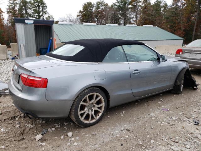 WAUCFAFH3BN001208 - 2011 AUDI A5 PREMIUM GRAY photo 3