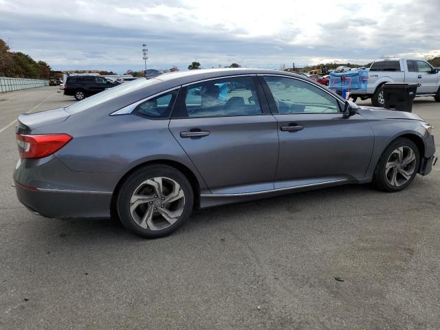 1HGCV1F56JA112886 - 2018 HONDA ACCORD EXL GRAY photo 3