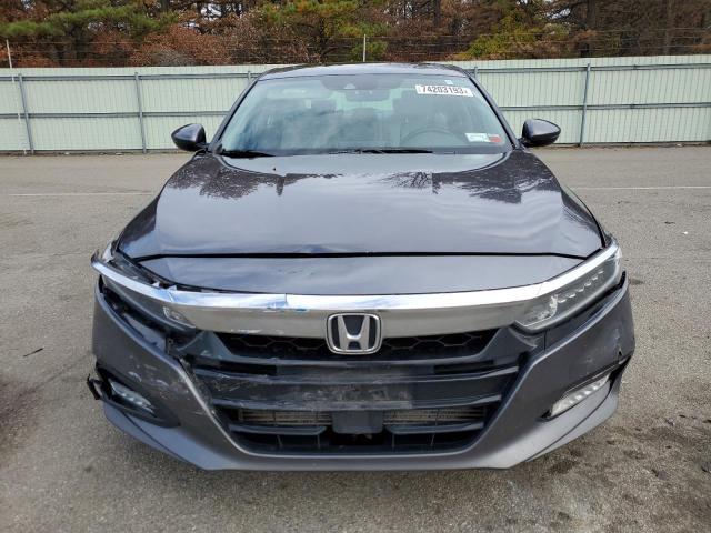 1HGCV1F56JA112886 - 2018 HONDA ACCORD EXL GRAY photo 5