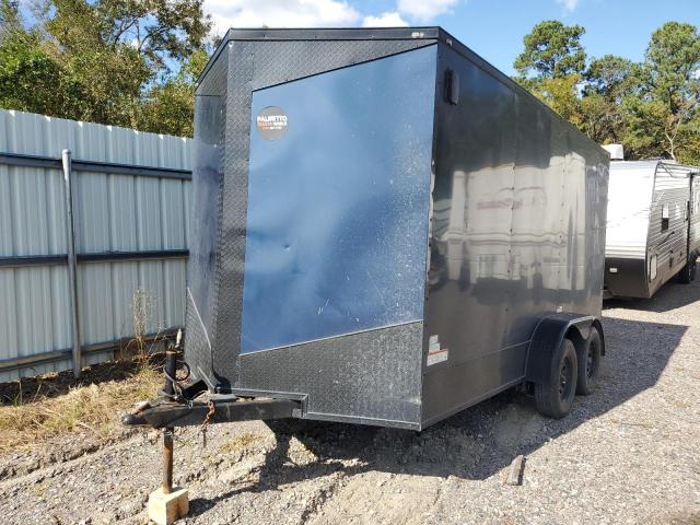 7NBBE1427P1006955 - 2023 CARGO ENCLOSED BLUE photo 2