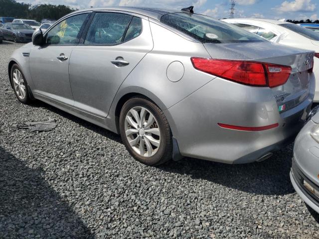 5XXGN4A77EG279066 - 2014 KIA OPTIMA EX SILVER photo 2