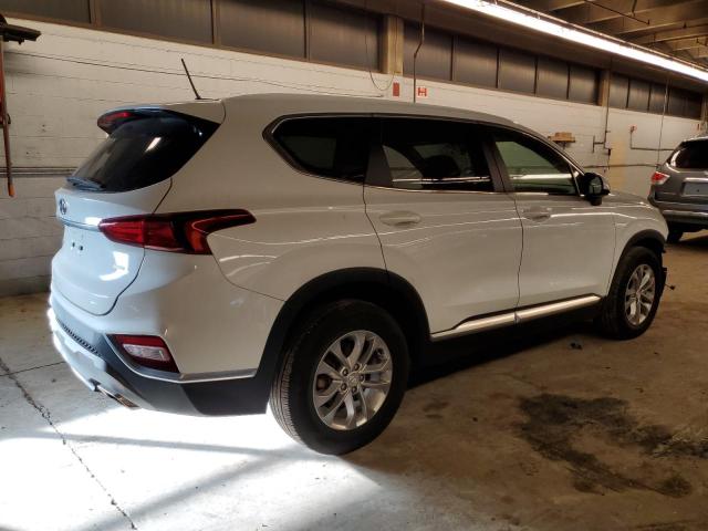 5NMS2CAD7KH070717 - 2019 HYUNDAI SANTA FE SE WHITE photo 3