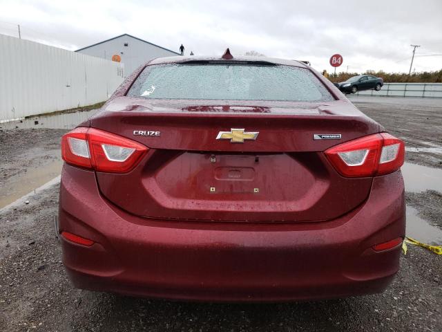 1G1BG5SM6G7248068 - 2016 CHEVROLET CRUZE PREMIER MAROON photo 6