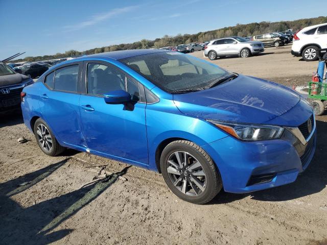 3N1CN8EV4ML818361 - 2021 NISSAN VERSA SV BLUE photo 4