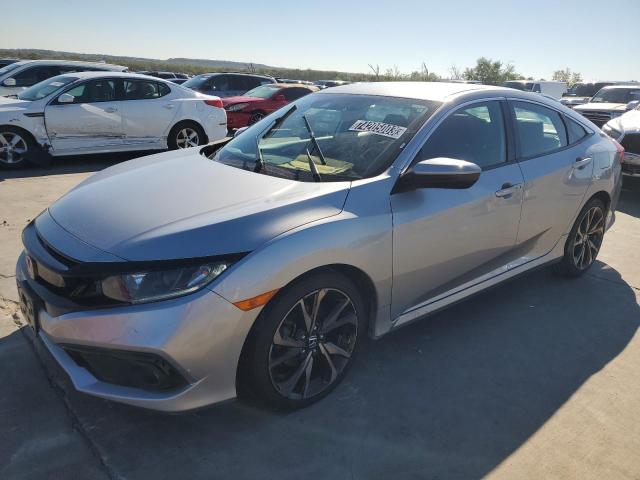 2HGFC2F85MH548301 - 2021 HONDA CIVIC SPORT Gümüş foto 1