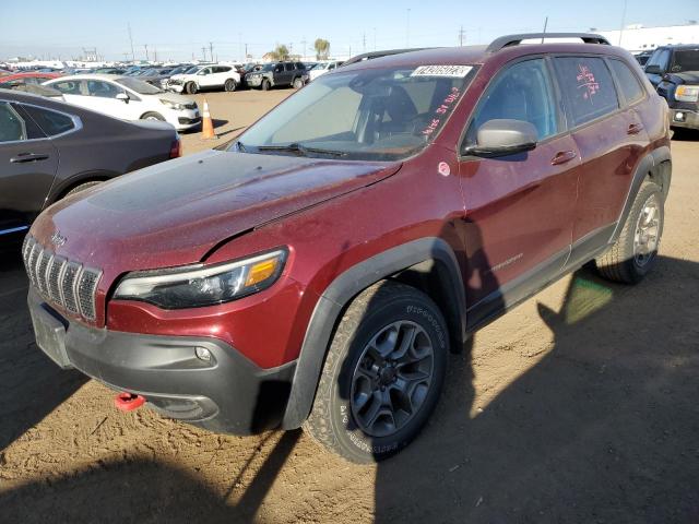1C4PJMBX9MD172006 - 2021 JEEP CHEROKEE TRAILHAWK RED photo 1