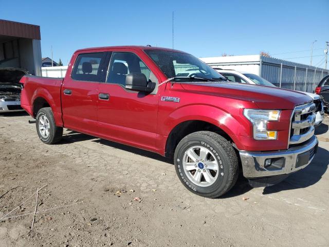 1FTEW1CF0FFC74508 - 2015 FORD F150 SUPERCREW RED photo 4