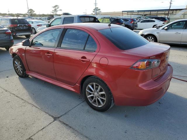 JA32U2FU6GU007927 - 2016 MITSUBISHI LANCER ES RED photo 2