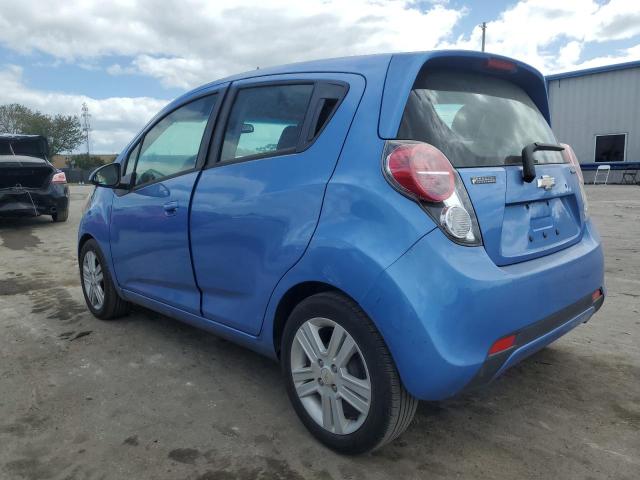 KL8CD6S95EC532701 - 2014 CHEVROLET SPARK 1LT BLUE photo 2