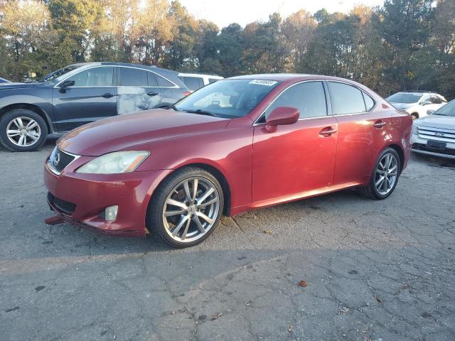 JTHBK262982076239 - 2008 LEXUS IS 250 RED photo 1