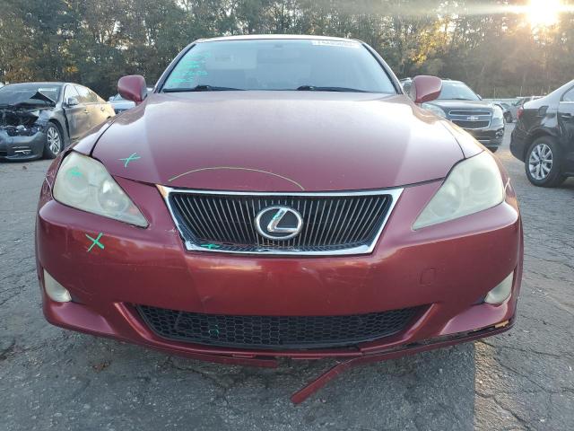 JTHBK262982076239 - 2008 LEXUS IS 250 RED photo 5