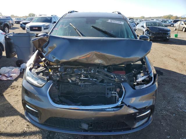 2C4RC1BG4NR177839 - 2022 CHRYSLER PACIFICA TOURING L GRAY photo 5