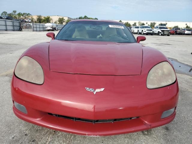 1G1YY26U665106605 - 2006 CHEVROLET CORVETTE RED photo 5