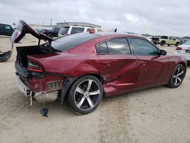 2C3CDXHGXHH667133 - 2017 DODGE CHARGER SXT RED photo 3