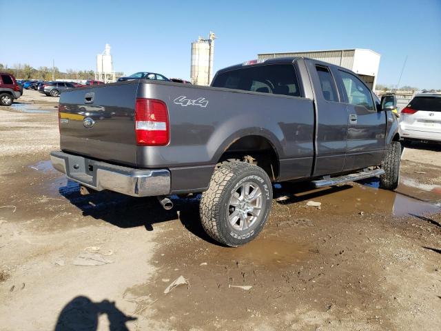 1FTPX14V36KD07939 - 2006 FORD F150 GRAY photo 3