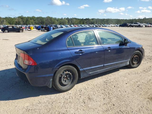 1HGFA16546L063899 - 2006 HONDA CIVIC LX BLUE photo 3