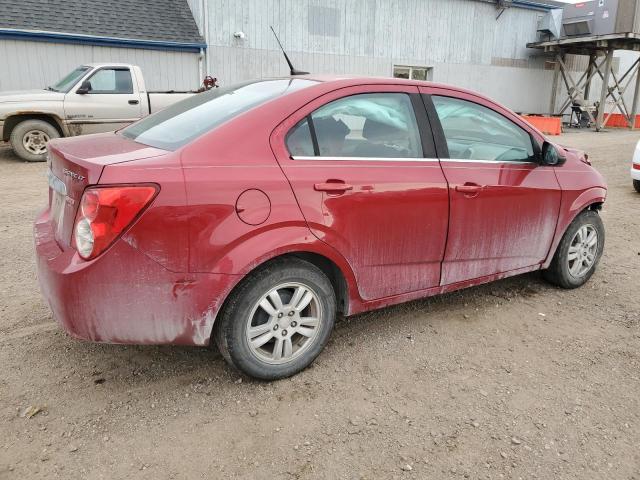 1G1JC5SB6D4112445 - 2013 CHEVROLET SONIC LT RED photo 3