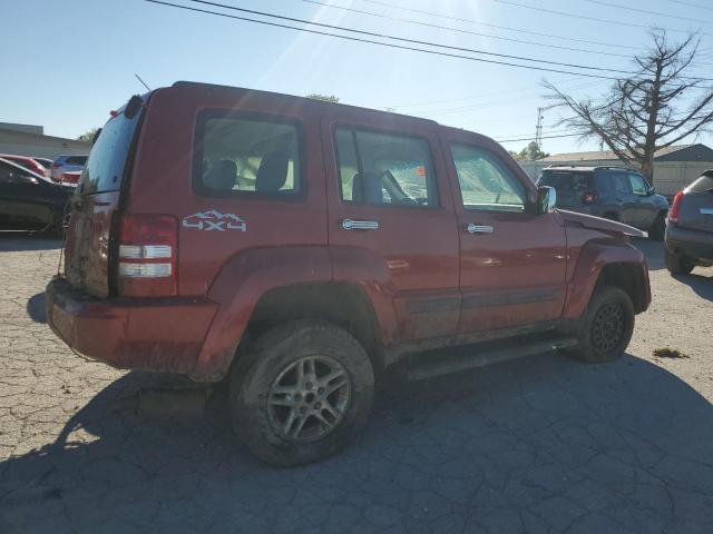 1J8GN28K98W206534 - 2008 JEEP LIBERTY SPORT RED photo 3