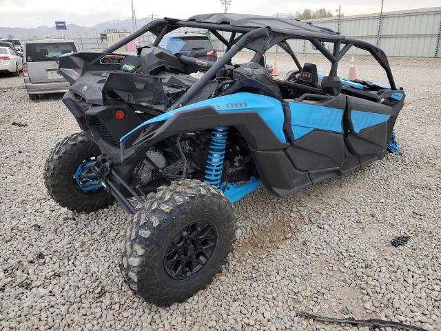 3JBVKAV41HE000592 - 2022 CAN-AM MAVERICK X BLUE photo 4