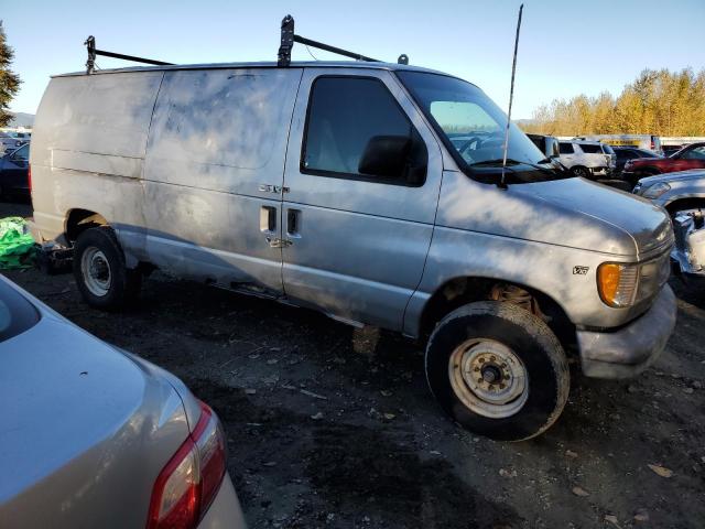 1FTSE34S2YHA76677 - 2000 FORD ECONOLINE E350 SUPER DUTY VAN SILVER photo 4