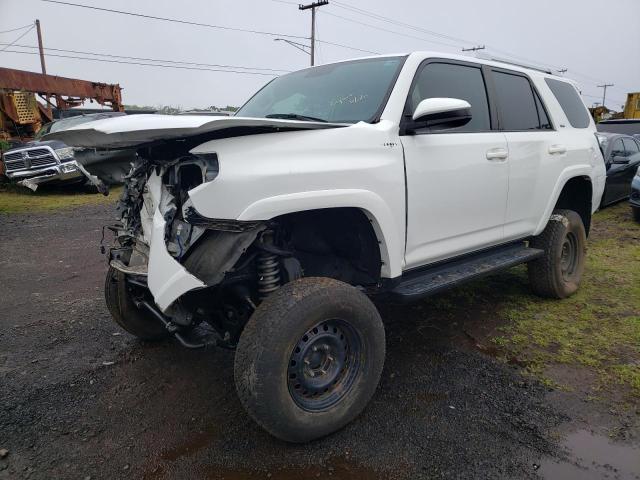 JTEBU5JR0J5603098 - 2018 TOYOTA 4RUNNER SR5/SR5 PREMIUM თეთრი ფოტო 1