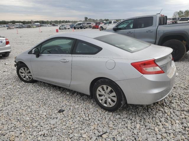 2HGFG3B58CH534204 - 2012 HONDA CIVIC LX SILVER photo 2