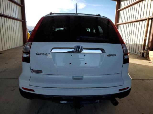 5J6RE4H75AL048637 - 2010 HONDA CR-V EXL WHITE photo 6