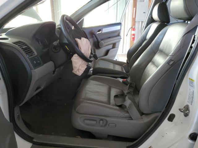 5J6RE4H75AL048637 - 2010 HONDA CR-V EXL WHITE photo 7