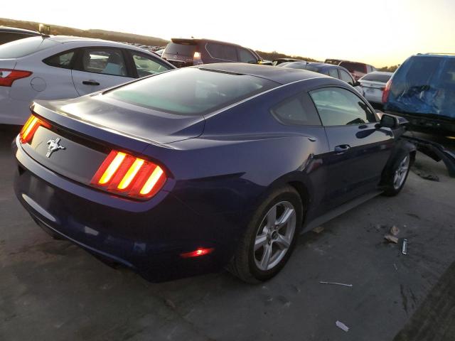 1FA6P8AM6F5344830 - 2015 FORD MUSTANG BLUE photo 3