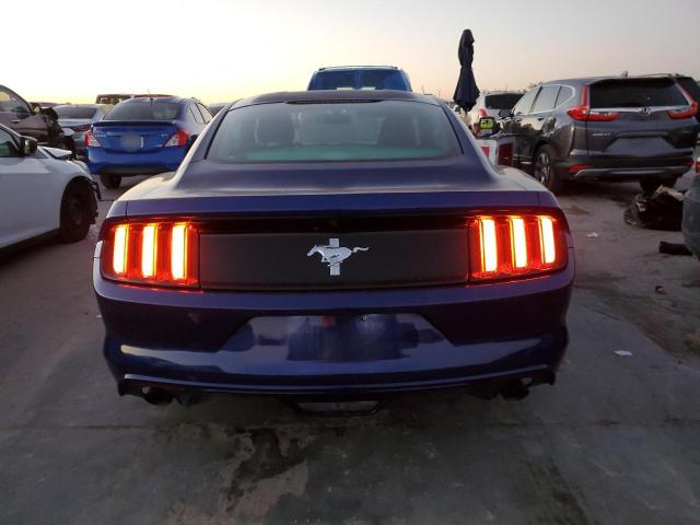 1FA6P8AM6F5344830 - 2015 FORD MUSTANG BLUE photo 6