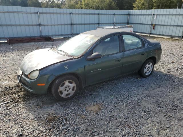 1B3ES46C8YD654520 - 2000 DODGE NEON BASE GREEN photo 1