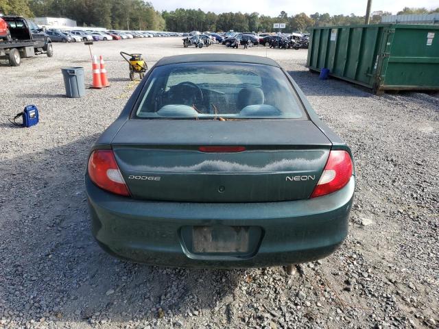 1B3ES46C8YD654520 - 2000 DODGE NEON BASE GREEN photo 6