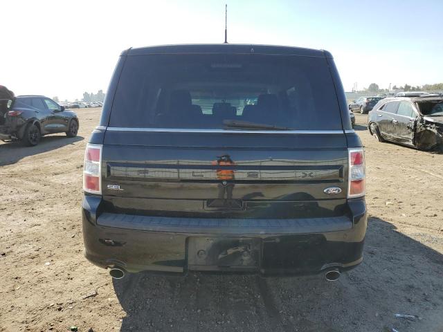 2FMGK5C84FBA10086 - 2015 FORD FLEX SEL BLACK photo 6