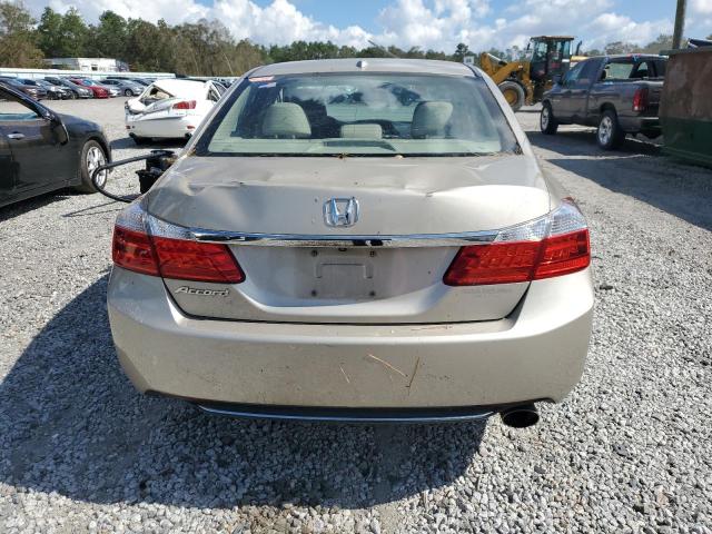 1HGCR2F83EA209473 - 2014 HONDA ACCORD EXL BEIGE photo 6