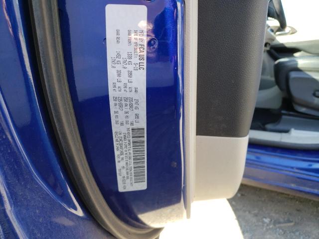 2C4RC1BGXKR714936 - 2019 CHRYSLER PACIFICA TOURING L BLUE photo 13