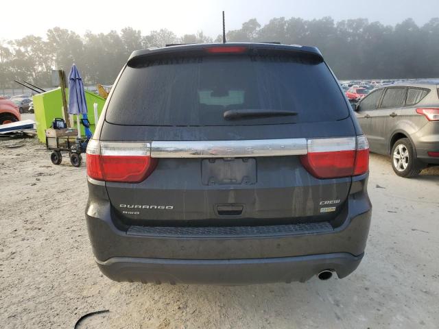 1C4RDJDG6DC677471 - 2013 DODGE DURANGO CREW BLACK photo 6