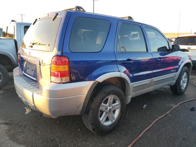 1FMCU96HX6KD03976 - 2006 FORD ESCAPE HEV BLUE photo 3