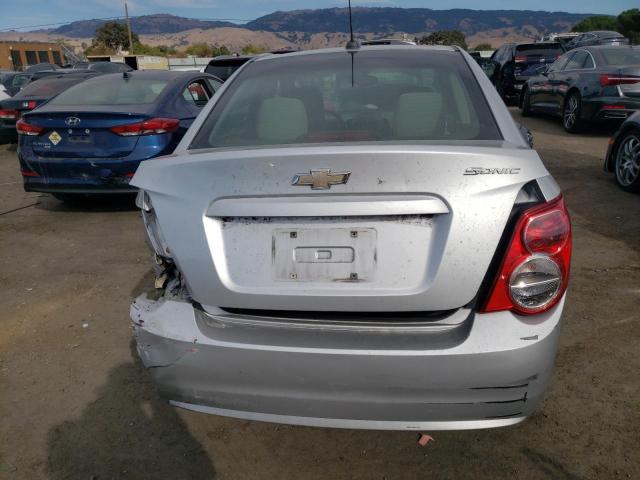 1G1JA5SG3F4216993 - 2015 CHEVROLET SONIC LS 银色 照片 6