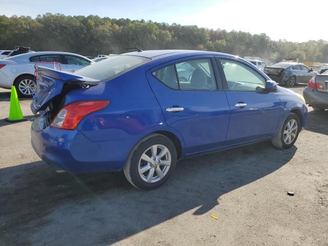 3N1CN7AP6EL802309 - 2014 NISSAN VERSA S BLUE photo 3