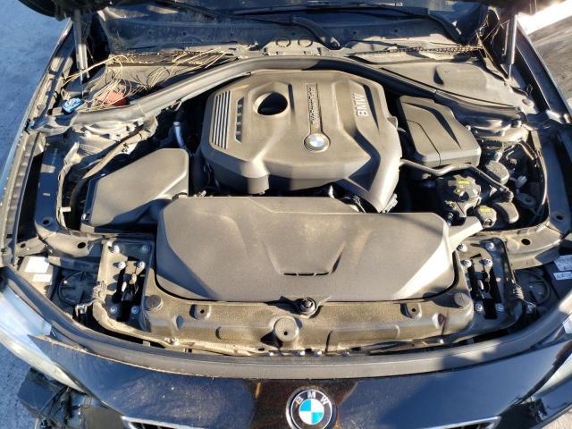 WBA4F7C51HG437912 - 2017 BMW 430I GRAN COUPE BLACK photo 11