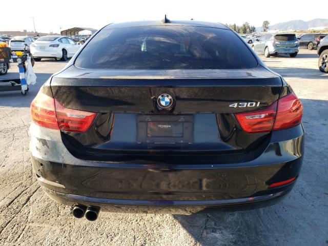 WBA4F7C51HG437912 - 2017 BMW 430I GRAN COUPE BLACK photo 6