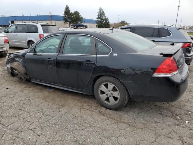 2G1WT57N691234878 - 2009 CHEVROLET IMPALA 1LT BLACK photo 2