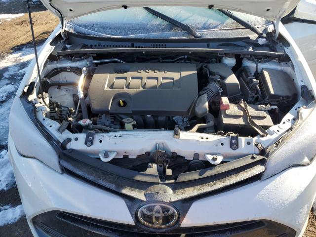 5YFBURHE1KP912579 - 2019 TOYOTA COROLLA L WHITE photo 11