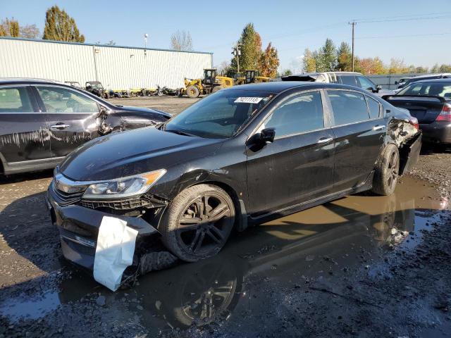 1HGCR2F51GA044547 - 2016 HONDA ACCORD SPORT BLACK photo 1