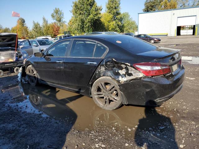 1HGCR2F51GA044547 - 2016 HONDA ACCORD SPORT BLACK photo 2