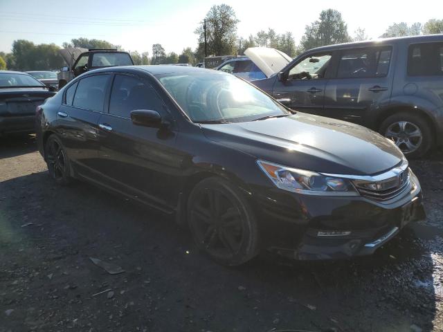 1HGCR2F51GA044547 - 2016 HONDA ACCORD SPORT BLACK photo 4