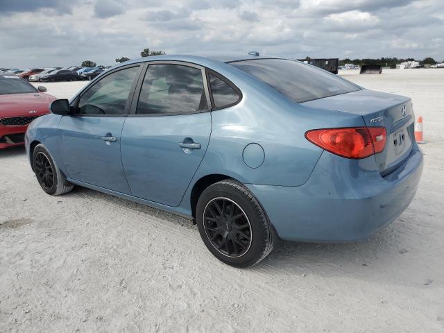 KMHDU46D27U223615 - 2007 HYUNDAI ELANTRA GLS BLUE photo 2