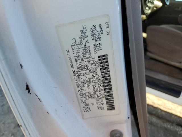 5TBBT44133S397577 - 2003 TOYOTA TUNDRA ACCESS CAB SR5 WHITE photo 12