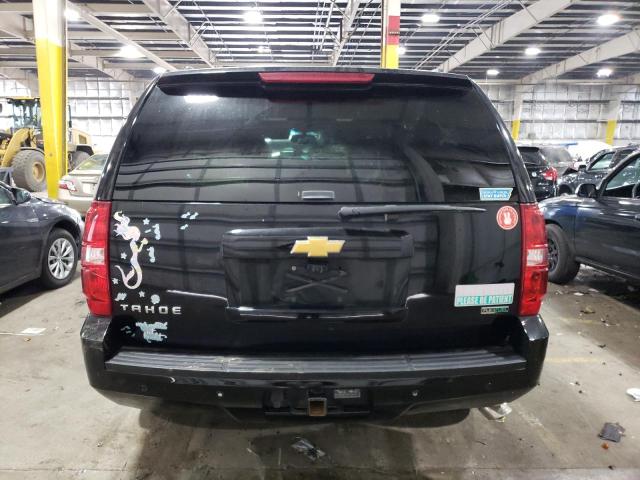 1GNSCBE04CR317114 - 2012 CHEVROLET TAHOE C1500 LT BLACK photo 6