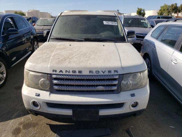 SALSH23416A970222 - 2006 LAND ROVER RANGE ROVE SUPERCHARGED WHITE photo 5
